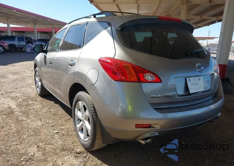 2009 Nissan Murano Sl from USA, damaged, VIN JN8AZ18U39W106626